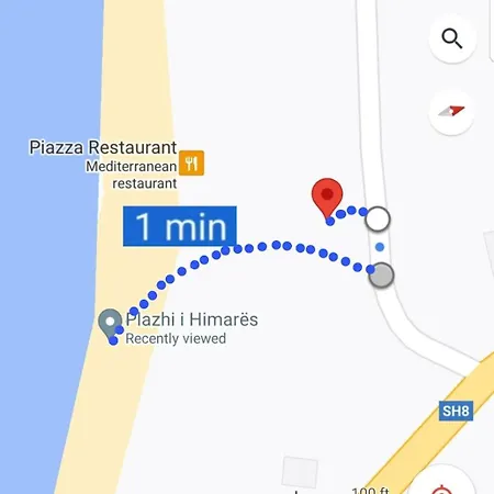 New Chic Apartment- Heart Of The Center Of Apartment Himarë
